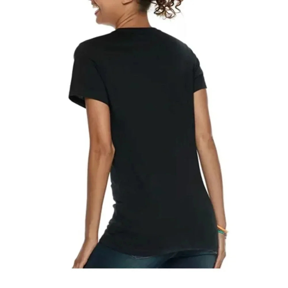 The Office Women's Small Tee T Shirt Short Sleeve Dunder Mifflin Inc. Black - Picture 2 of 2